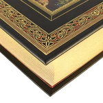 The leather-bound book "Jewish fairy tales." Sacher-Masoch L.